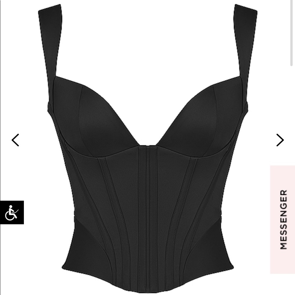 House of CB Liberty Satin Corset